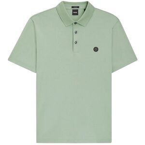 Boss Mens Parris Monogram Polo Shirt / Green